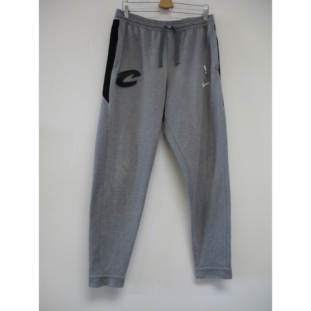 Nike Pants Mens XLT Grey Cleveland Cavaliers NBA Authentics Tapered Joggers